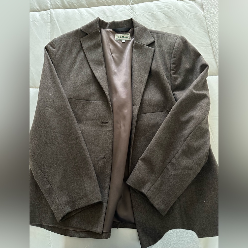 LL Bean Blazer Coat